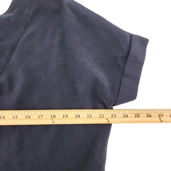 Humanoid Dress Size Medium Gray Italian Fabric‎ Viscose Shift Tunic Minimalist - Picture 6 of 7